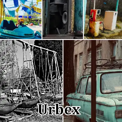 photos urbex de villes et industries abandonnées en ruine par le photographe Vincent Dessaint